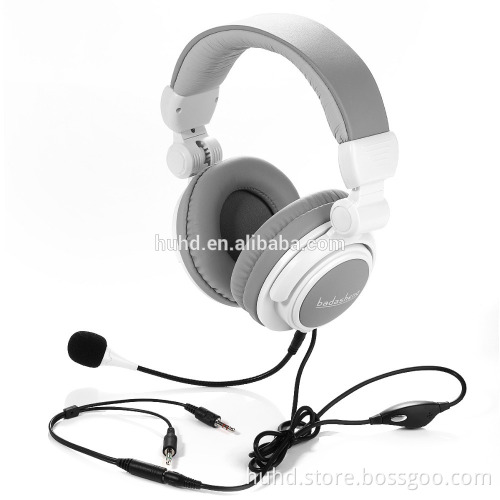 Top quality music foldable headphone for MP3 Tablet Gaming Headset for PC/Mac/Xbox one with removable mic